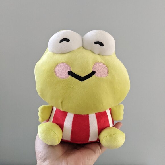 Japan Kawaii Sanrio x Nagano Collaboration Keroppi Plush - Picture 1 of 3